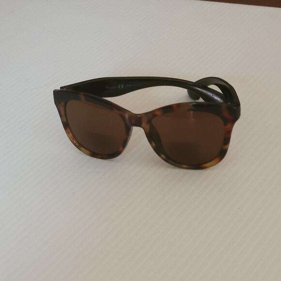 Peepers Reading Sunglasses Brown Tortoise Frame Brown Lens Caliente Sun +3 - Picture 12 of 14